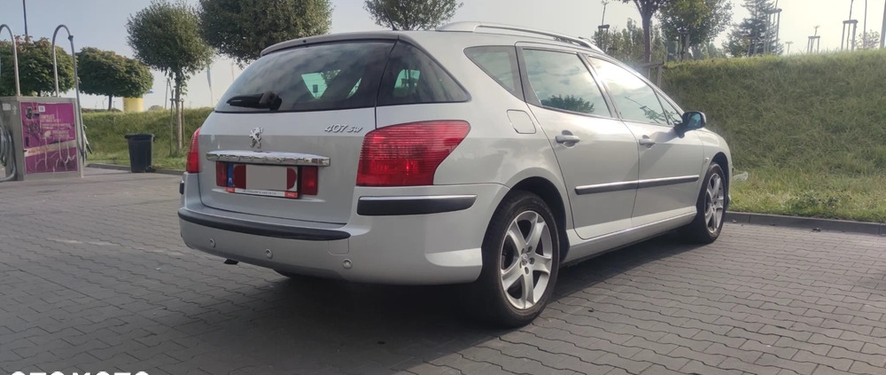Peugeot 407 cena 15900 przebieg: 142500, rok produkcji 2008 z Lublin małe 191